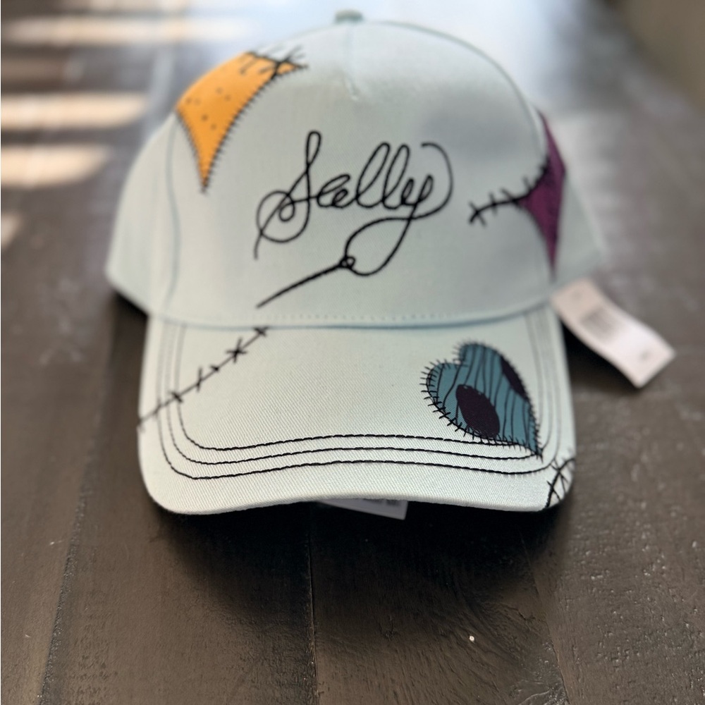 Disney Sally Patchwork Hat - Light Blue, Yellow, Purple